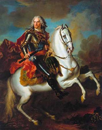 Louis de Silvestre Portrait of August II the Strong Germany oil painting art
